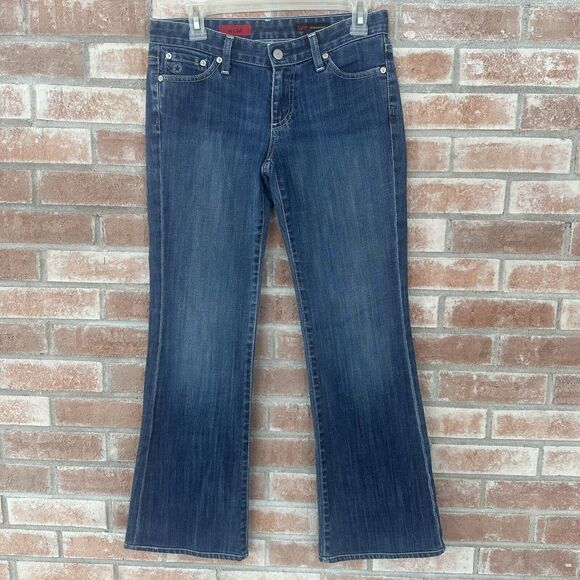 AG Adriano Goldschmied Entourage The Club Flare Jeans Size 27 - Picture 1 of 7